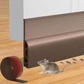 Door Draft Stopper for Bottom of Door, Adjustable Weather Stripping Door Seal by Ormein