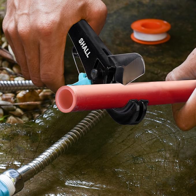 SHALL PEX Pipe Cutter, Cuts up to 1-3/8’’, Fast Tubing Cutter - Image 7