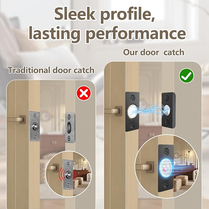 Tonitrui Upgraded Strong Magnetic Door Catch, Replacement - Image 5