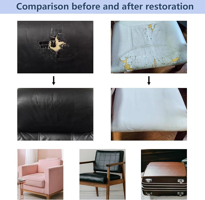Self Adhesive Leather Repair Patch, 8×12 Inch Sofa Leather Repair Patch - Image 5