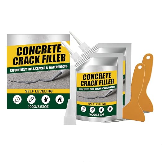 Waterproof Concrete Crack Filler & Sealant, 100G Adhesive Repair Compound by Unknown