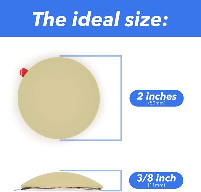 Silicone Wall Protectors from Door knobs Ivory - Image 5