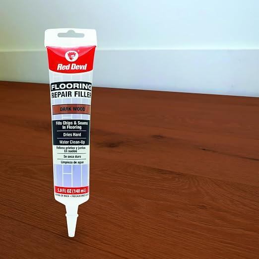 Red Devil 056045 Flooring Repair Filler, 5 oz., Dark Wood, 4 Pack - Image 6