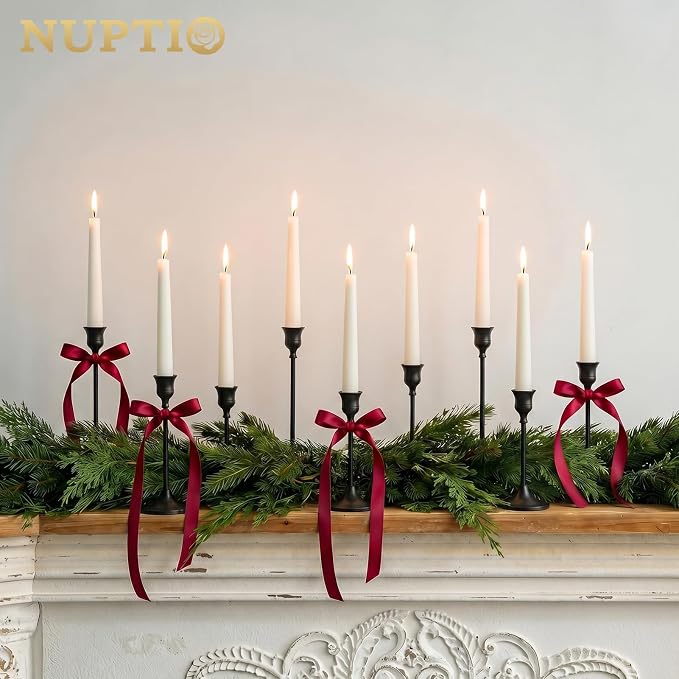 NUPTIO Halloween Candle Holder for Candlestick: Solid Aluminum - Image 3