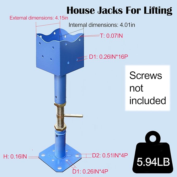 Heavy Duty Floor Jacks for Basement - Image 3