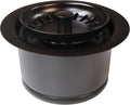 Westbrass D2082S-12 3-1/2" Extra-Deep Collar Kitchen Sink Waste Disposal Flange by Westbrass