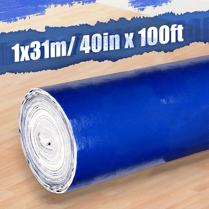 40" x100' Floor Protection Film Roll - Image 2