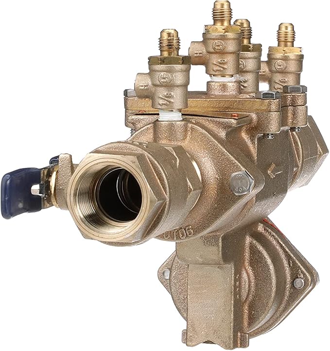 Febco LF860 Series 1" Lead-Free Bronze Reduced Pressure Zone Backflow Preventer - Image 4