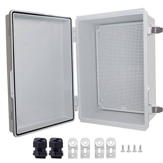 Waterproof Junction Box, ABS Plastic Electrical Box by LuSumtly