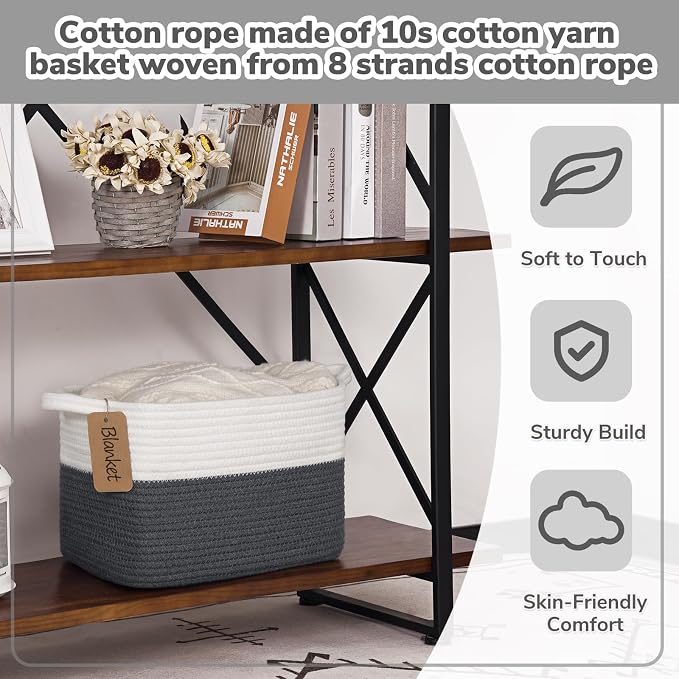 Goodpick Woven Rope Storage Basket - Image 5
