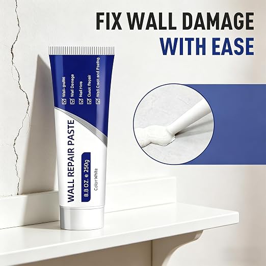 Wall Repair Paste Tube, Drywall Patch Repair Kit, Plaster & Hole Repair | Wall - Image 2