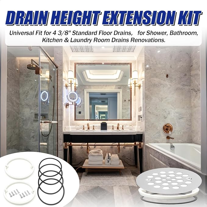 Drain Height Extension Kit, Universal Fit - Image 2