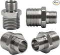 1/2 to 3/8 Water Line Adapter Brass by Unknown