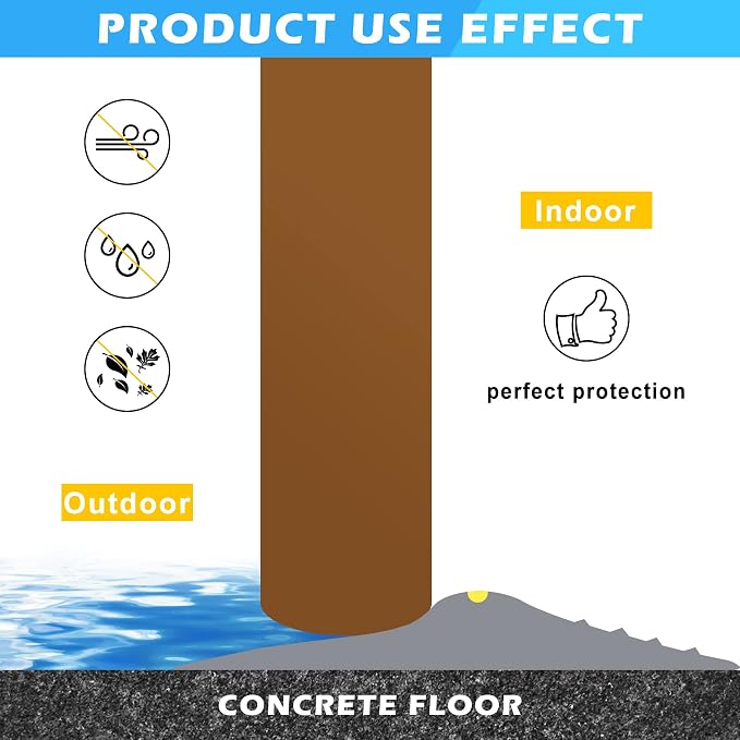 Papillon Garage Door Bottom Seal Strip, Weatherproof EPDM Rubber Threshold - Image 3
