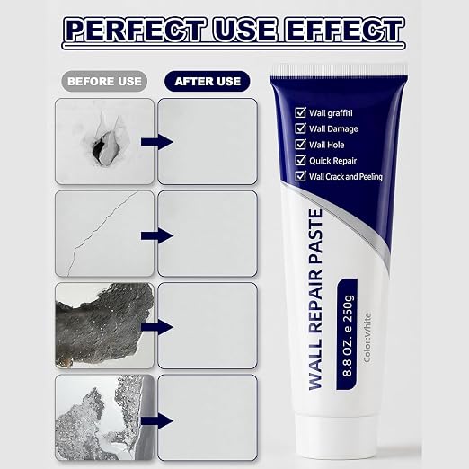 Efficient Wall Repair Paste, Upgrade Multi-Functional Drywall Repair Kit | 2026 - Image 4