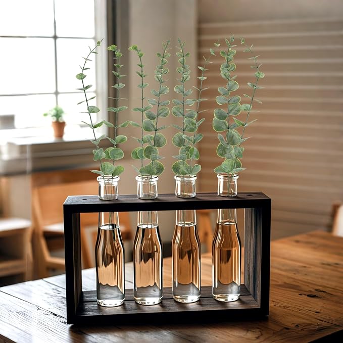 20pcs Eucalyptus Stems Artificial Eucalyptus Leaves Stems Artificial Fake - Image 6