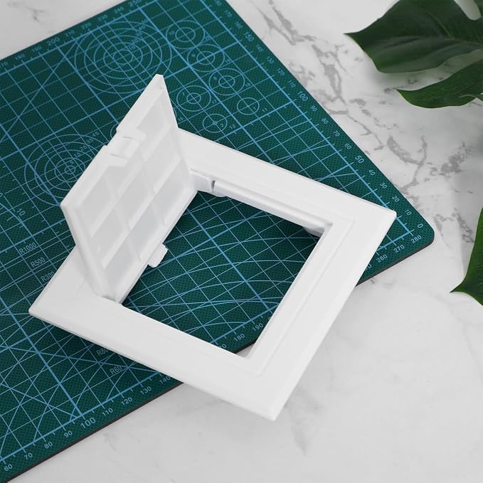 jojofuny Access Panel for Drywall, 3 X 3 Inch PVC Toilet Wall Access Panel - Image 9