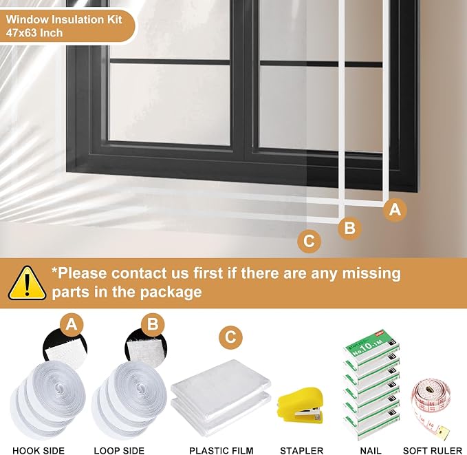 Adjustable Window Insulation Kit - Image 7