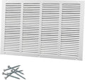 Howeall 20"W x 14"H Steel Return Air Grille, Air Return Vent Cover by Howeall