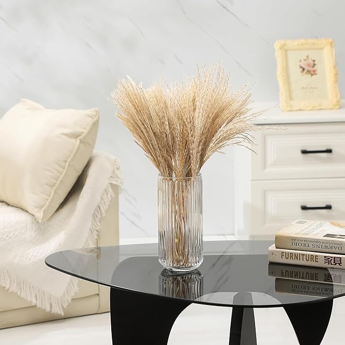 Ribbed Glass Vase, Flower Vases - Image 6