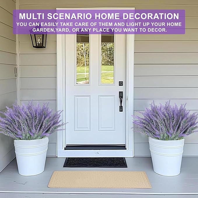 TURNMEON 20 Bundles Artificial Lavender Flowers - Image 3