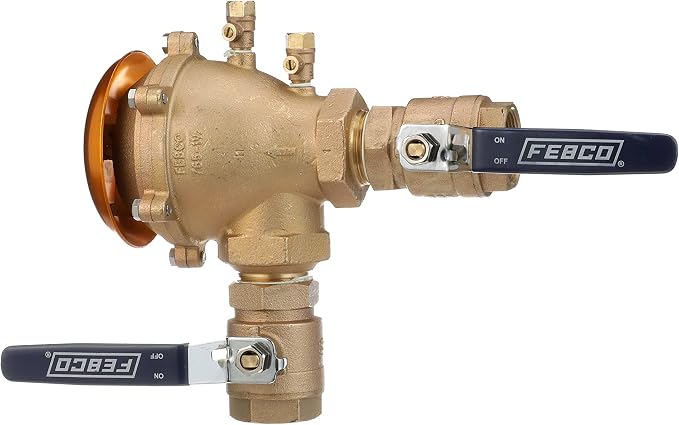 Febco 765 Series 1-1/2" Bronze Pressure Vacuum Breaker Backflow Preventer - Image 3