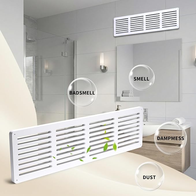 Return Air Grille Cover 32“ x 8.5”, Durable MDF - Image 4
