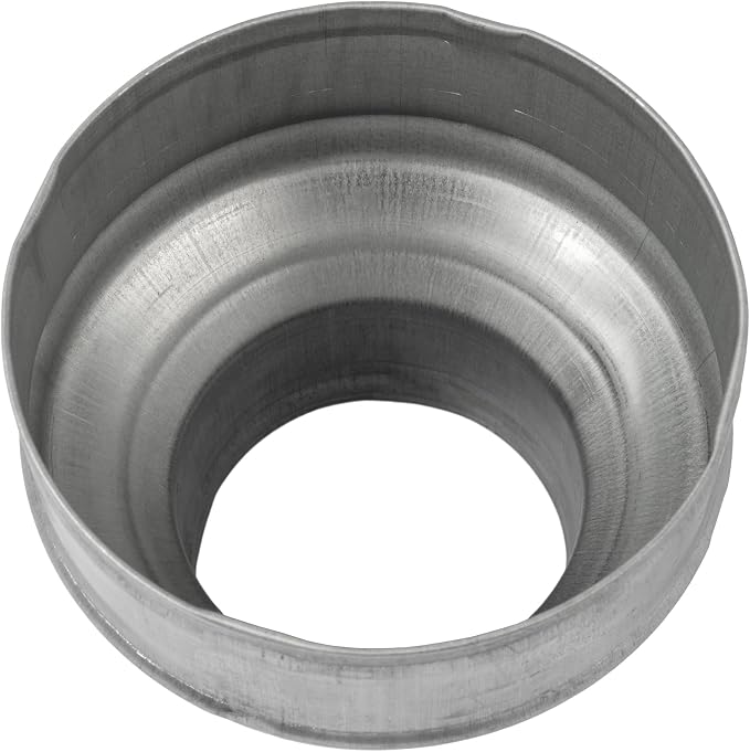 5" to 3" Inch Galvanized Steel Round Duct Reducer - Image 7