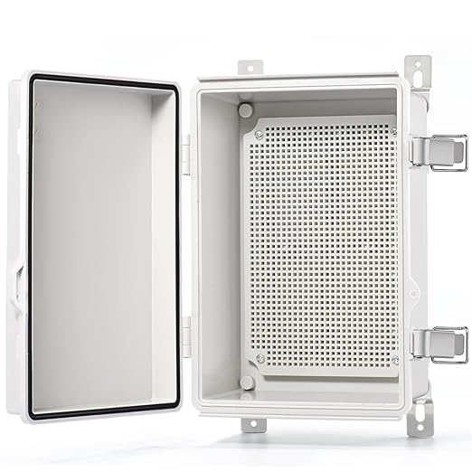 QILIPSU Outdoor Electrical Box, 11.4"x7.5"x5.5" Waterproof Junction Box IP67 by QILIPSU