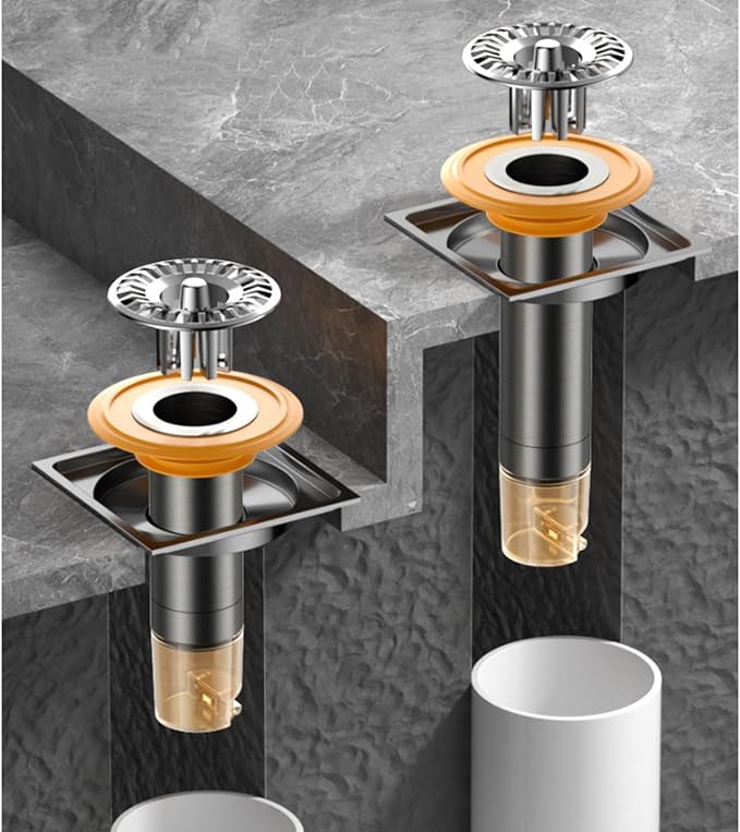 Variable Length Sewer Extension Pipe Innovative Extended Floor Drain Core - Image 8