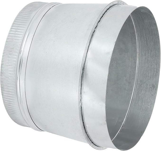 PATIKIL 10 Inch to 9 Inch Duct Reducer, Galvanized Steel Round Air Duct Reducer by PATIKIL
