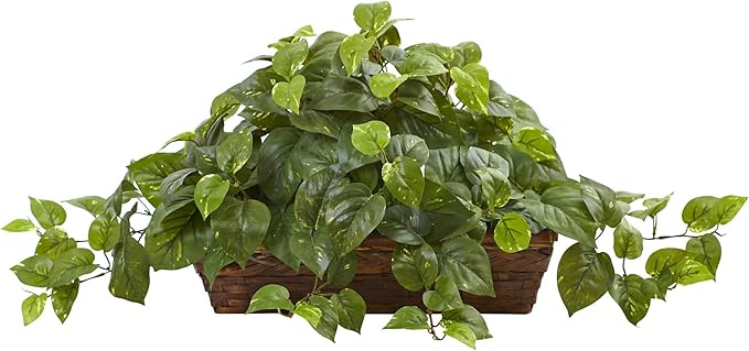Nearly Natural 34 in Artificial Pothos Ivy Plant by NearlyNatural