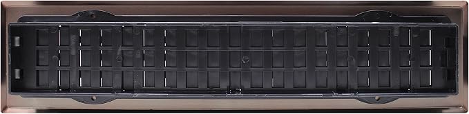 Decor Grates AJH214-RB Oriental Floor Register, 2x14 Inches, Rubbed Bronze - Image 8