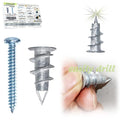 Metal No Pre-Drill Self Drilling Wall Anchors and Screws by ansoon