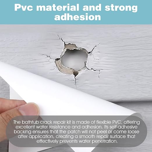 10 Pcs Vinyl Siding Repair Kit- 7.87×5.9" Adhesive Vinyl Siding Patch Cover | - Image 4