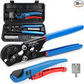 OURU PEX Crimping Tool Kit, Cinch & Remove, 3/8" to 1", Storage Box | 2 IN 1 by OURU