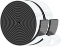 Weather Stripping Door Seal, High Density CR, 3/4 in x 1/8 in x 13Ft | Door by MIKONIYA