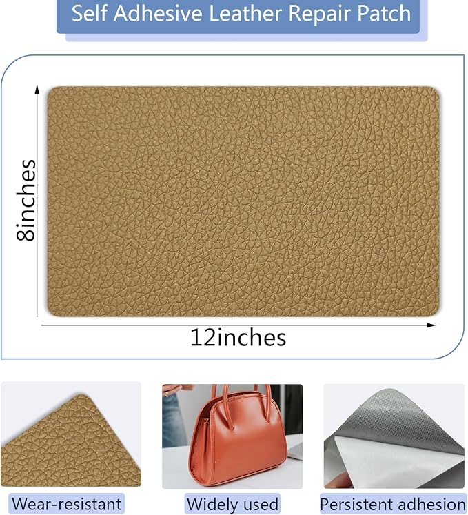 Leather Repair Patch Kit, Kitchen Stools, Car Seats - Image 2
