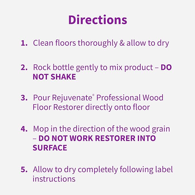 Rejuvenate Professional Wood Floor Restorer Fills Scratches, Shines And - Image 9
