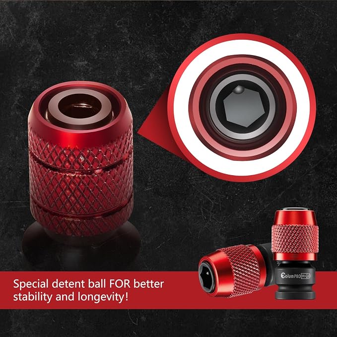 2PCS Impact Wrench Adapters, 1/4” square Drive to 1/4” Hex Shank Converter - Image 4
