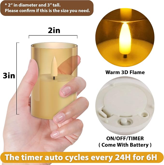 12Pack Flameless LED Candles - Image 4