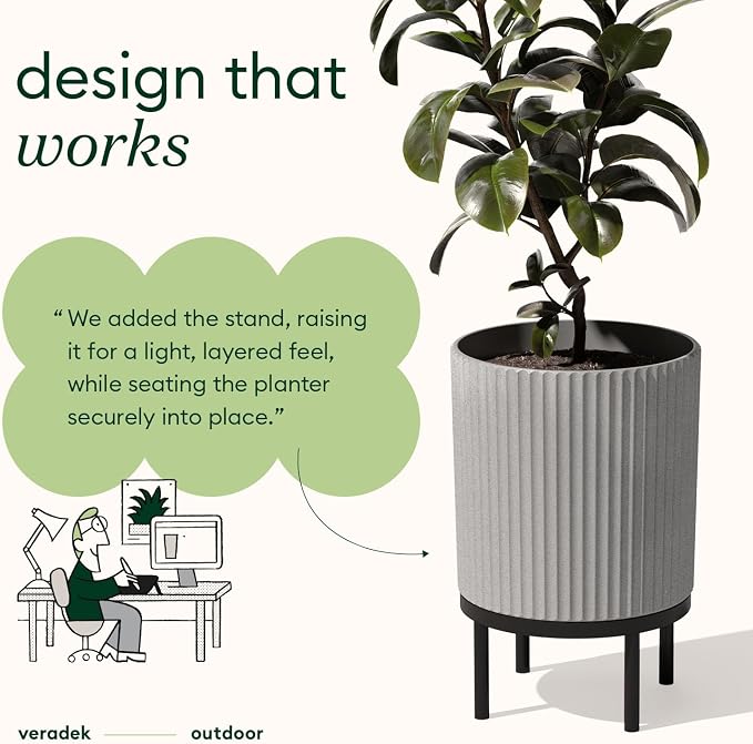 Veradek Demi Series Raised Planter - Image 5