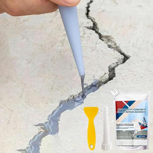 Heavy-Duty Concrete Crack Repair Adhesive, Self Leveling Concrete Crack Filler - Image 9