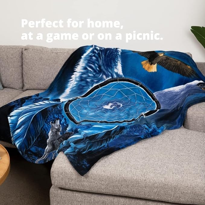 Dawhud Direct Dreamcatcher Fleece Blanket - Image 5