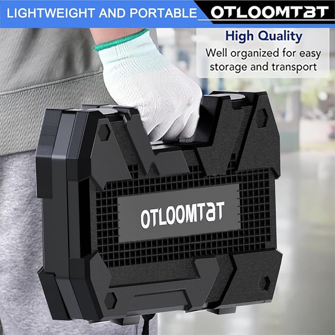 OTLOOMTBT 16PCS 1/2" Drive Impact Socket Set | Heavy Duty CR-V Steel - Image 5