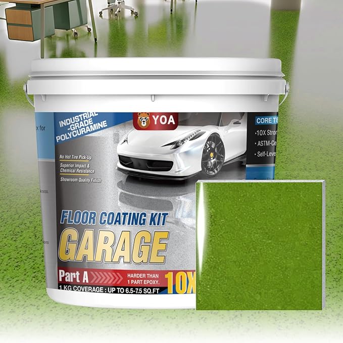 YOA Epoxy Colored Sand Floor Paint Kit | 100% Solids Content - Image 8