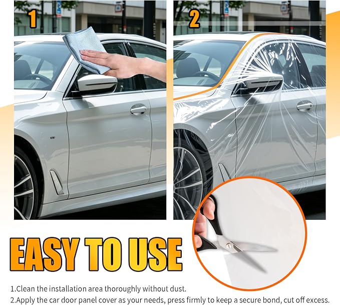 Car Door Panel Cover, Waterproof PPF Film - Image 6