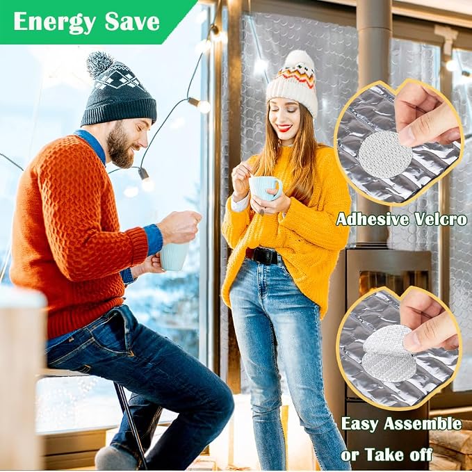 MRRAPA Reflective Double Bubble Aluminum Foil Sheet, 6MM Window Or Wall - Image 4