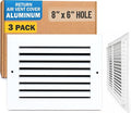 Fits 8x6 Hole | Aluminum Return Air Grille by Handua | Vent Cover Grill by Handua