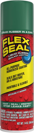 Flex Seal, 14 oz, Stop Leaks Instantly, Waterproof Rubber Spray On Sealant by FlexSealProducts